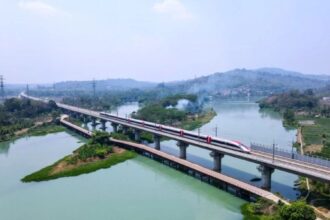 중국 인도네시아 고속철도 프로젝트 완료