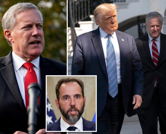 Mark Meadows granted immunity in federal 2020 election case against…