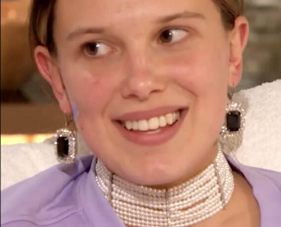 Millie Bobby Brown praised for wearing no makeup (and an acne patch) on â€˜The Drew Barrymore Showâ€™: â€˜So realâ€™