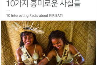 시한과 시차의 섬, 키리바시에 관한 10가지 흥미로운 사실들
